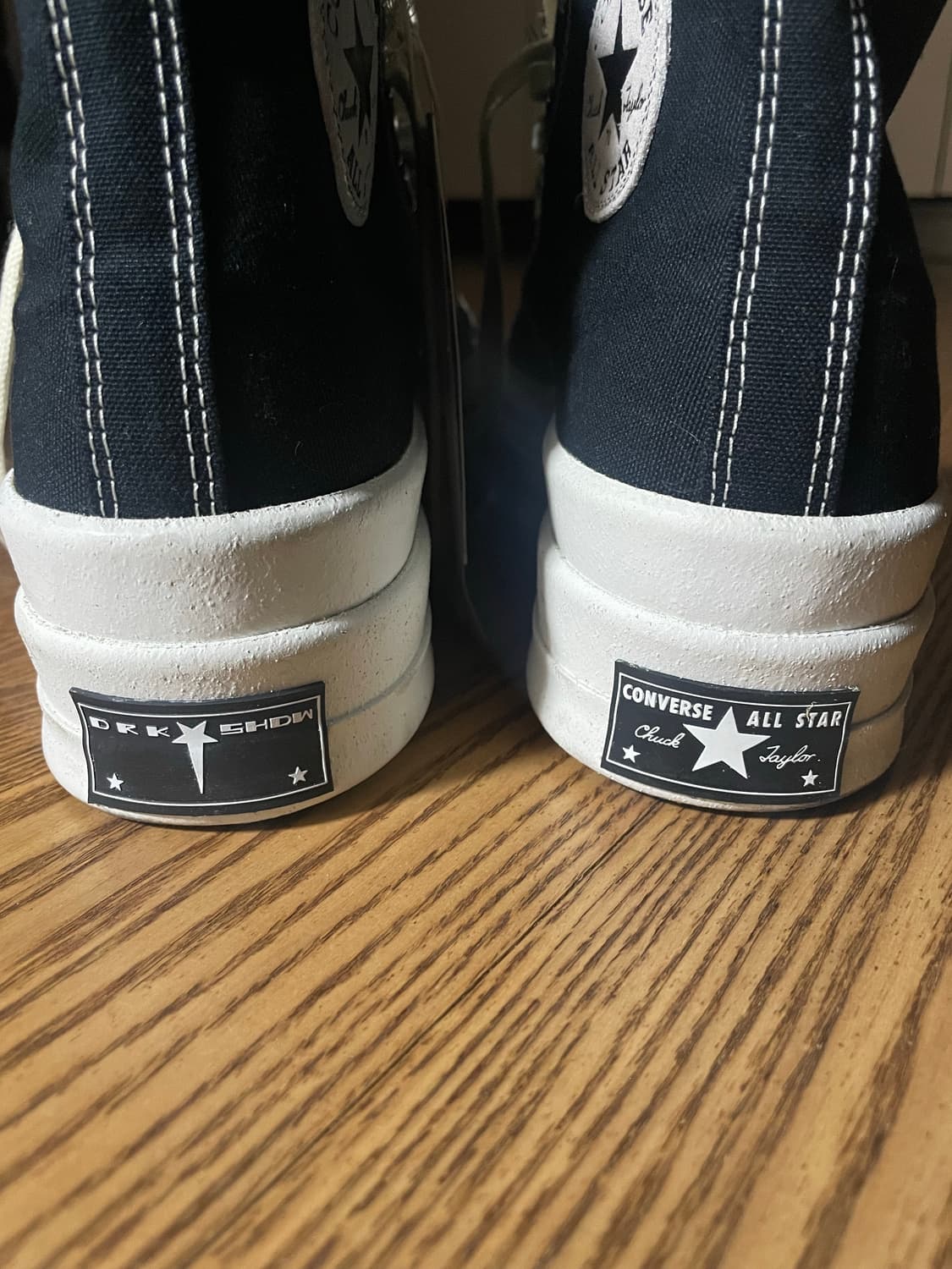 릭오웬스 컨버스 더블 다크스타 상품이미지5