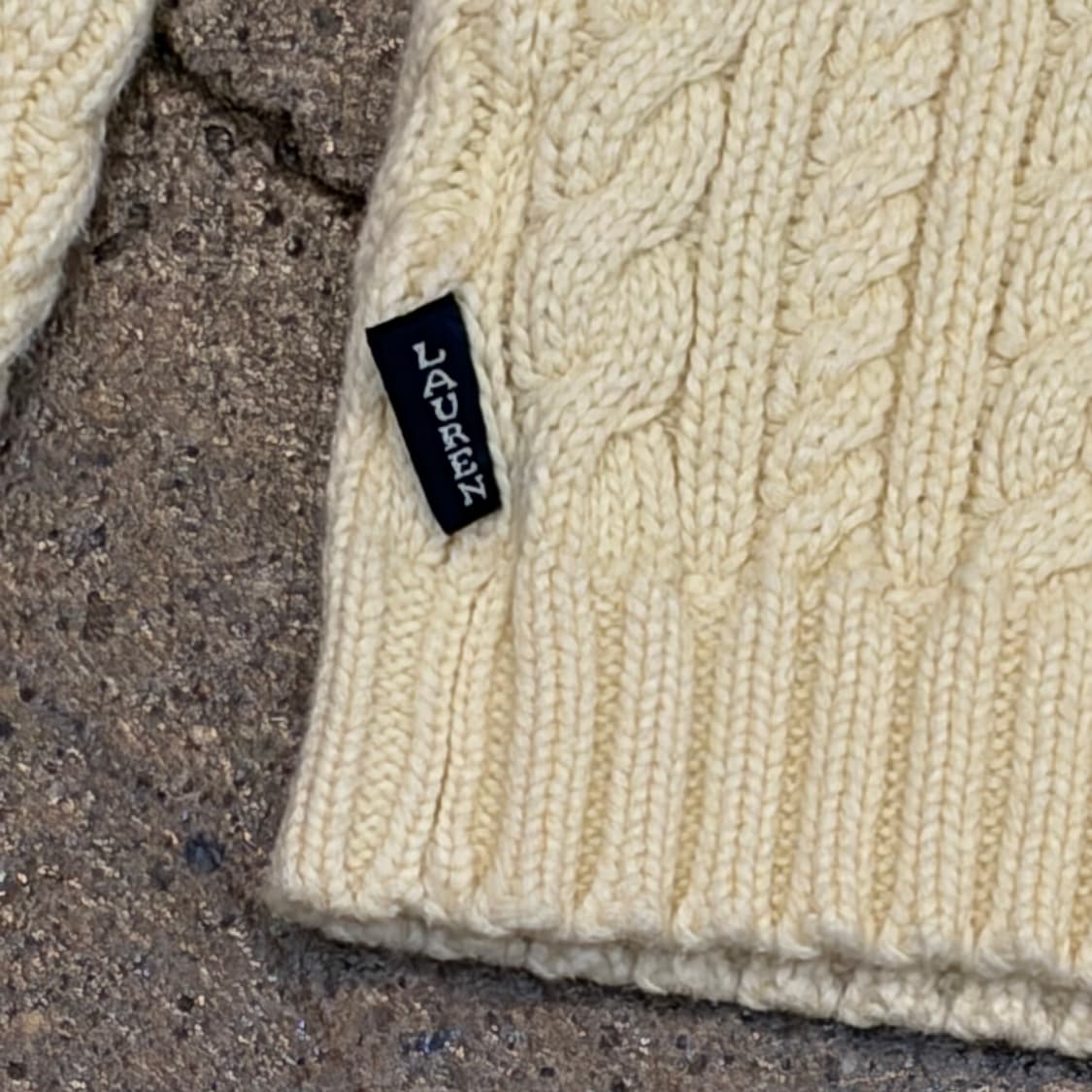 새상품급 90s USA 빈티지 폴로 랄프로렌 니트 헤비코튼 니트  상품이미지7