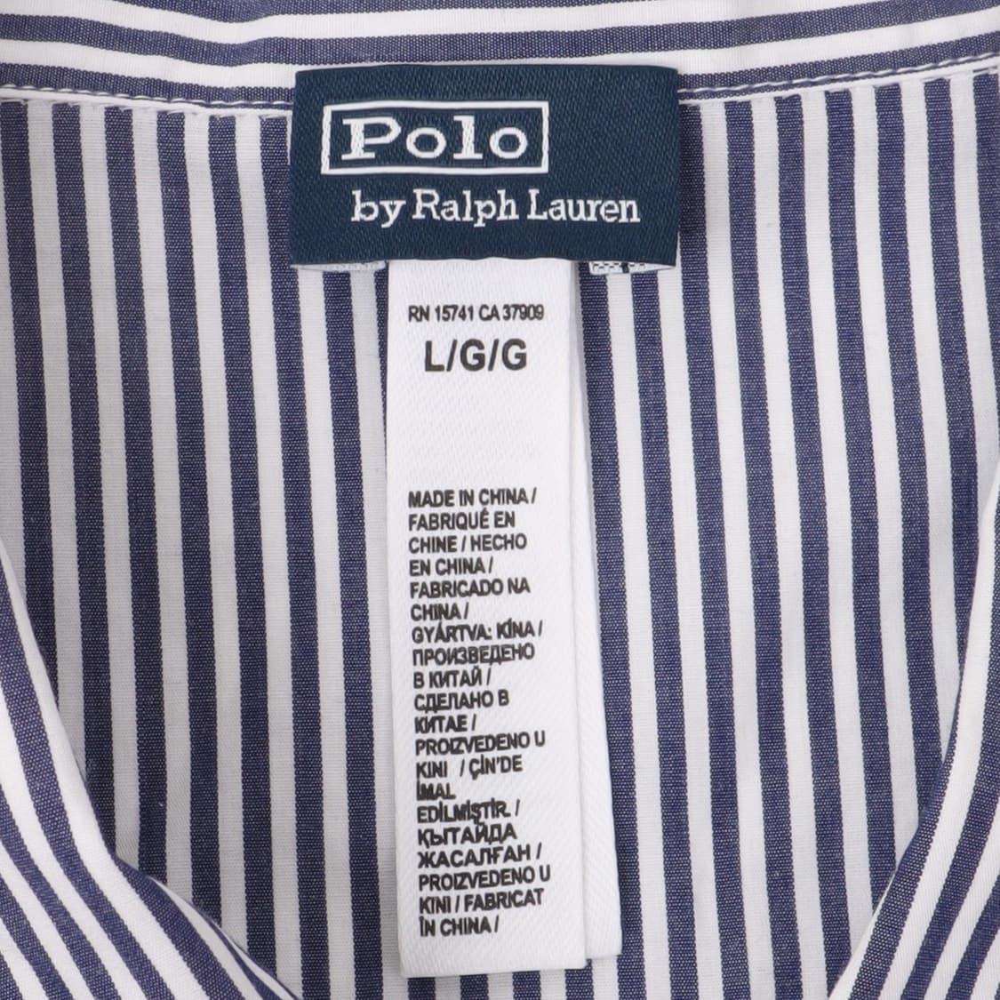 폴로 랄프로렌 신형 스트라이프 크롭 셔츠 상품이미지8