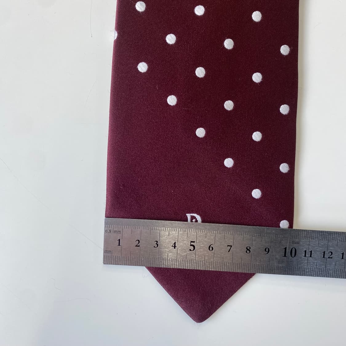 크리스찬 디올(Dior) 심플로고 명품 정품넥타이 상품이미지8