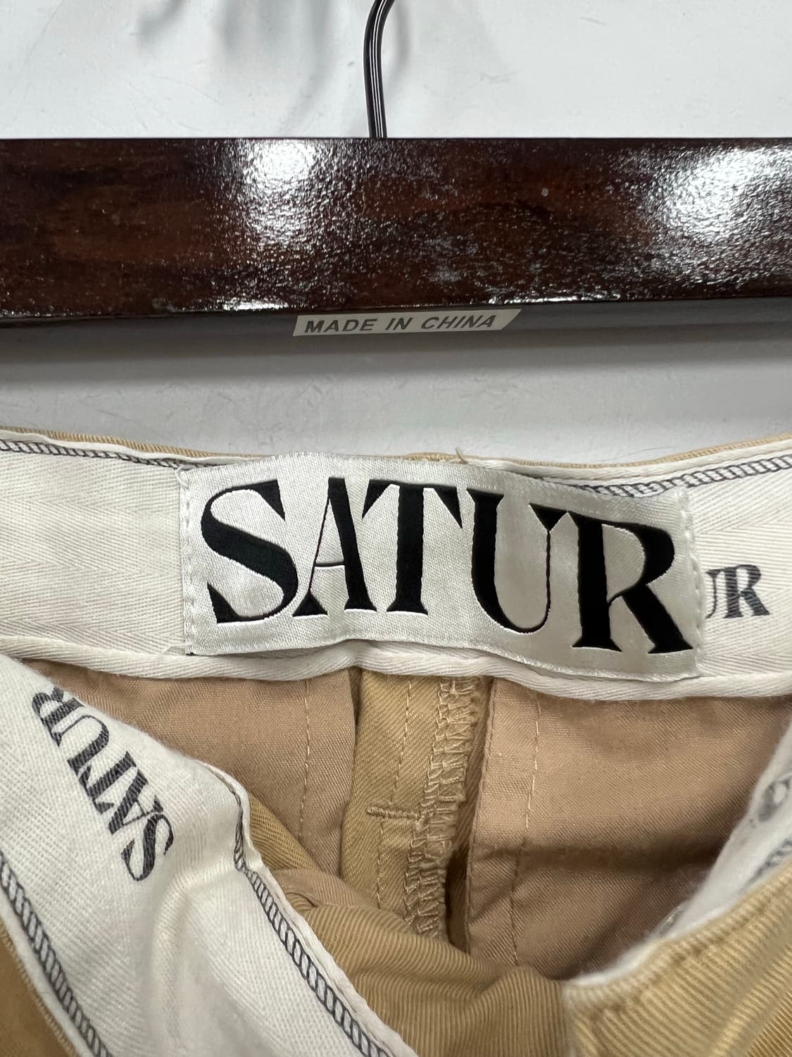 SATUR 베이지 팬츠  상품이미지2