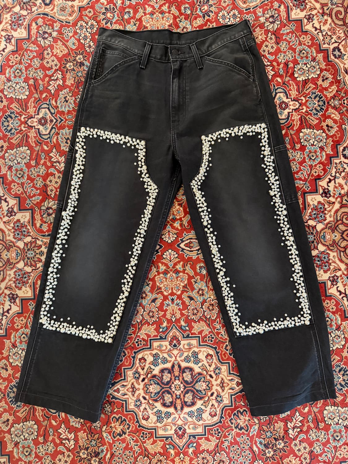 리바이스 더블니 스노우윈도우 리워크 데님 상품이미지1