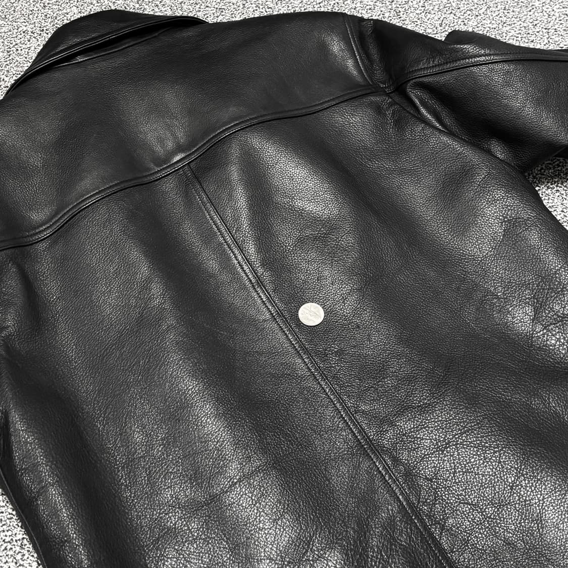 올드 제이크루 레더 카코트 상품이미지7