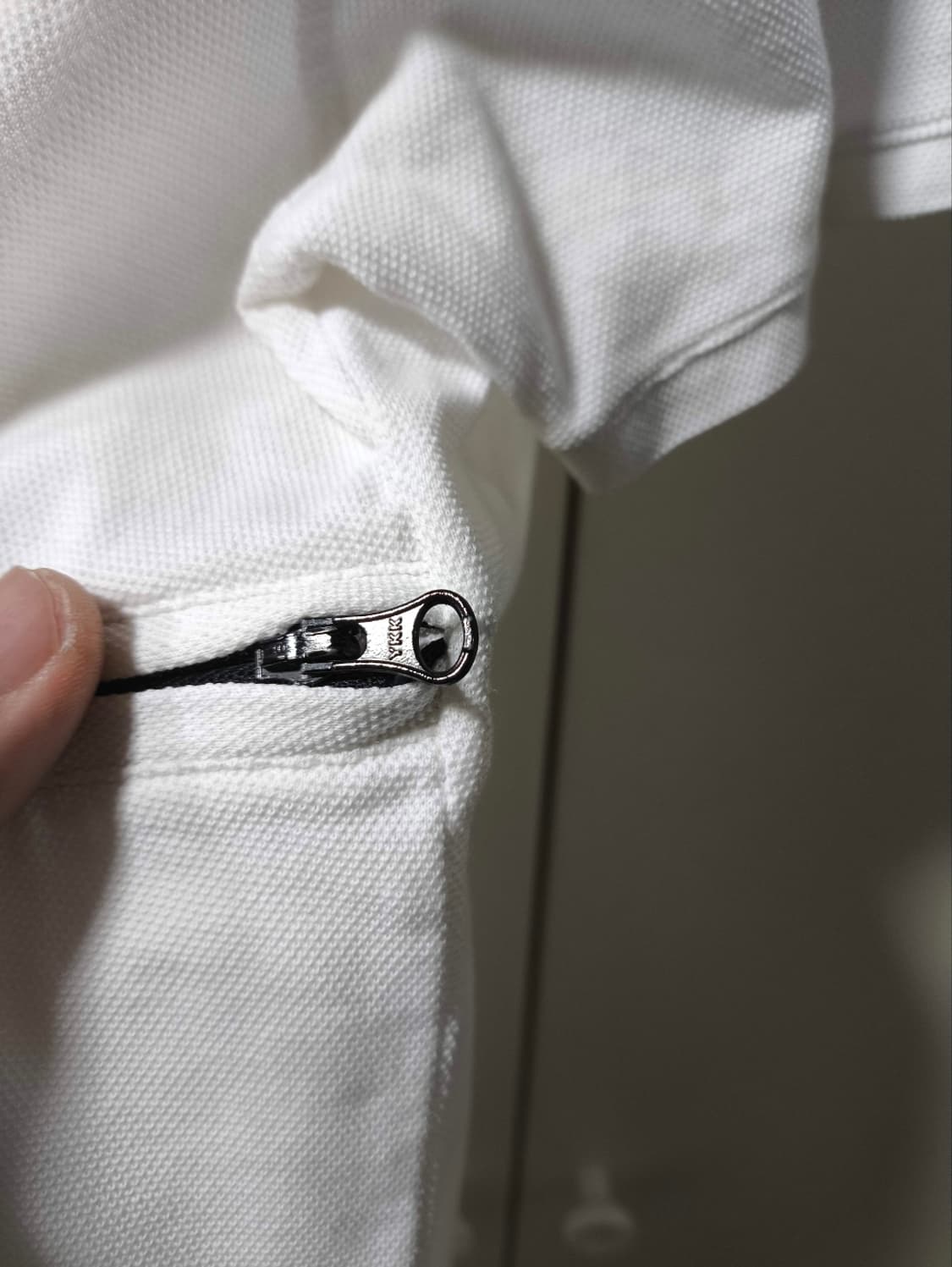 90 CP컴퍼니 카라넥 포켓 티셔츠 화이트 상품이미지5