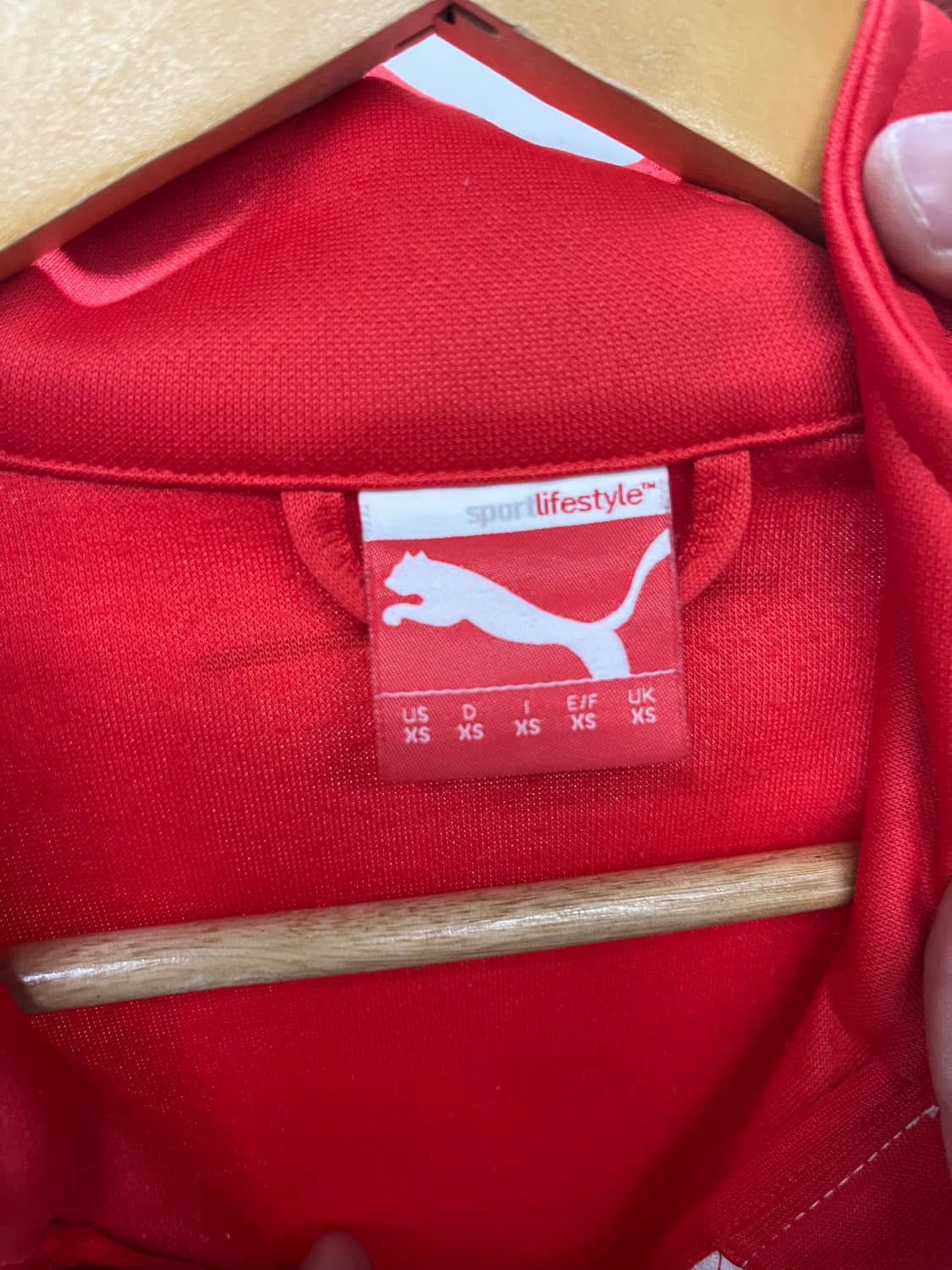 푸마 아스날 트랙탑 져지 xs사이즈 상품이미지3