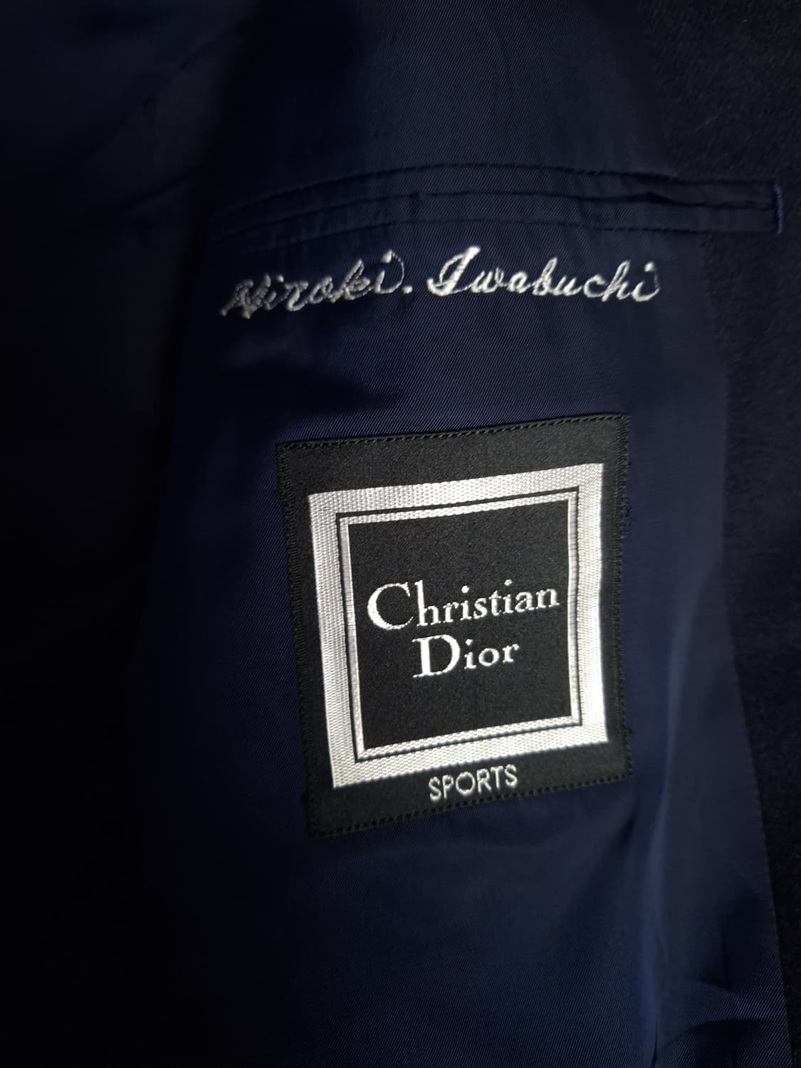 새제품 90's 일본판 크리스찬디올 울 더블브레스티드  블레이져 상품이미지5