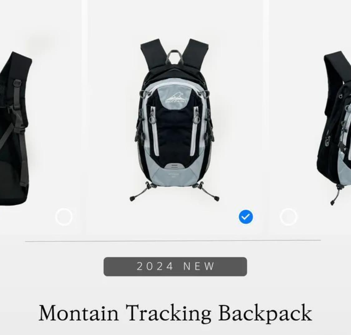 몽테인 나일론 백팩 등산 트래킹 여행용 상품이미지1