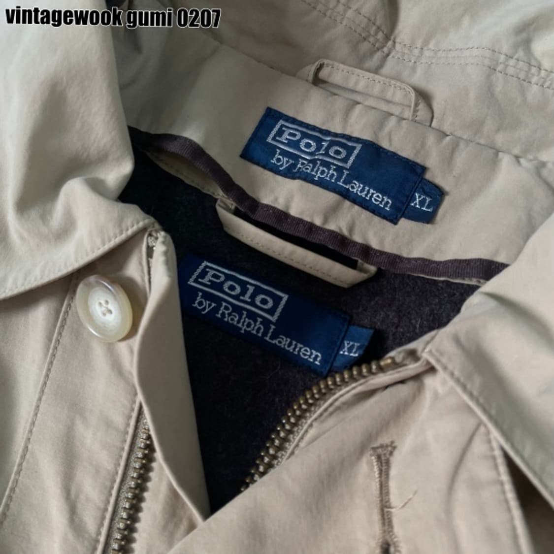 폴로 야상 자켓 105 XL (탈부착 내피o) 상품이미지3