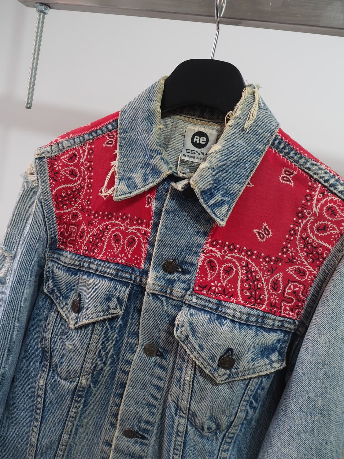 1990's Re Denim remake denim jacket  상품이미지3