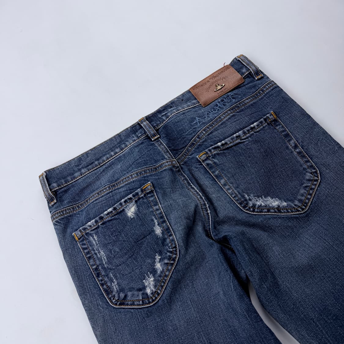 비비안웨스트우드 빈티지 Y2K 데님팬츠 상품이미지5