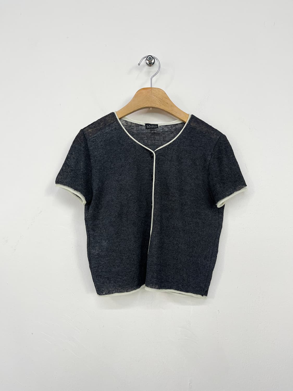 KRIZIA MAGLIA made in italy 반팔 가디건 상품이미지5