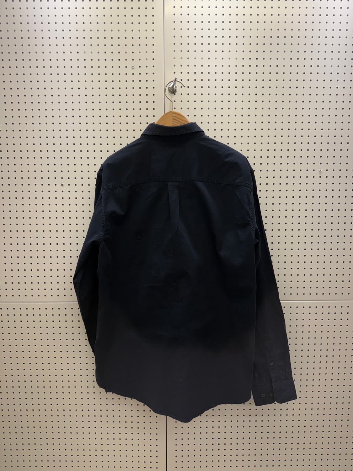 칼하트 투포켓 워크 셔츠 네이비 U902 상품이미지3