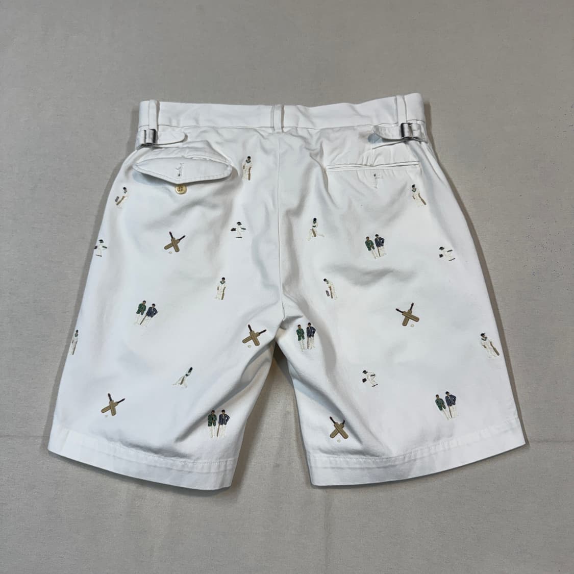 32inch) 폴로 랄프로렌 크리켓 올오버 자수 반바지 상품이미지1