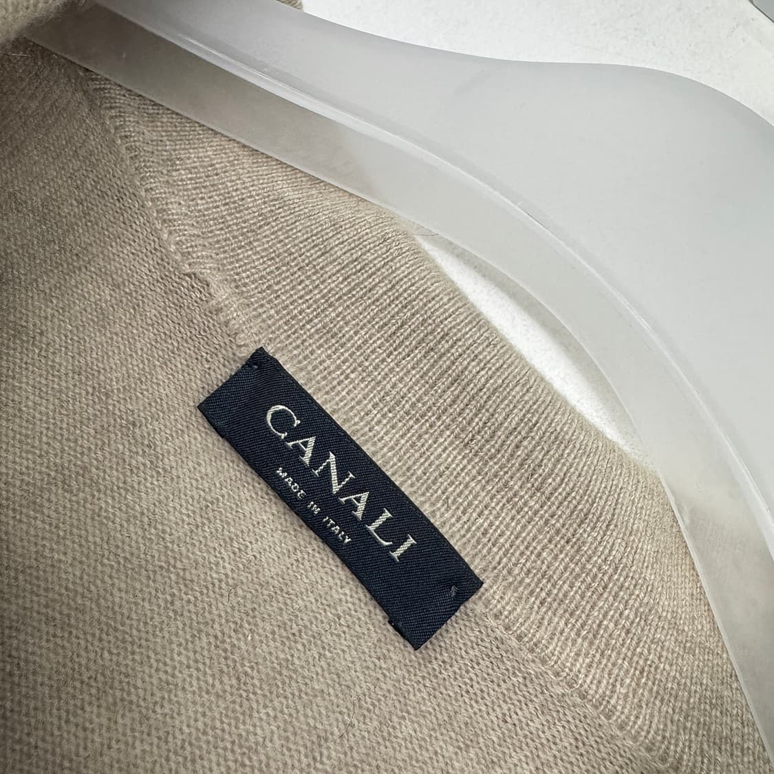 까날리 CANALI 캐시미어 폴로 니트 상품이미지2