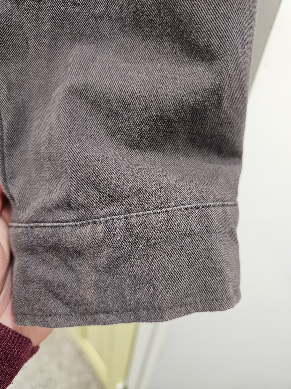 Japan 워시드 딥그레이 아우터 겸 셔츠 상품이미지9