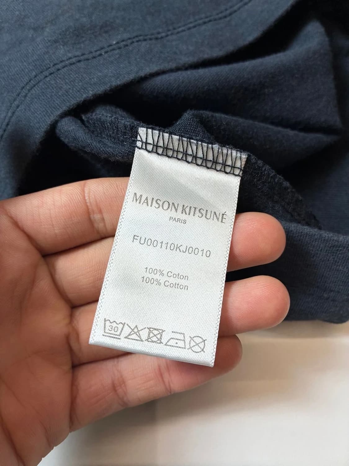 메종키츠네 로고 반팔 티셔츠 PN9025 상품이미지6