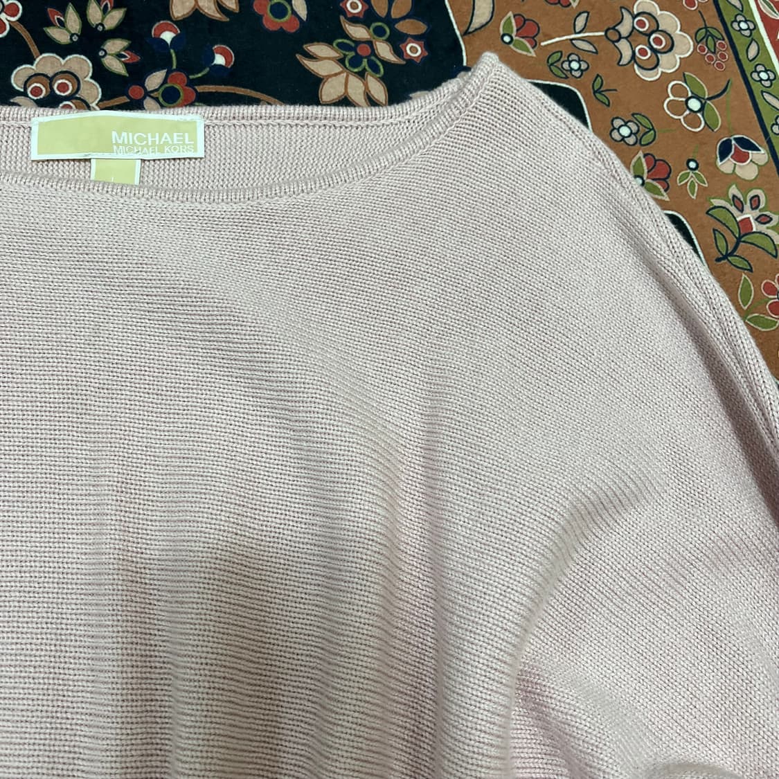 마이클 코어스 롱 슬리브 니트 탑 L 상품이미지4