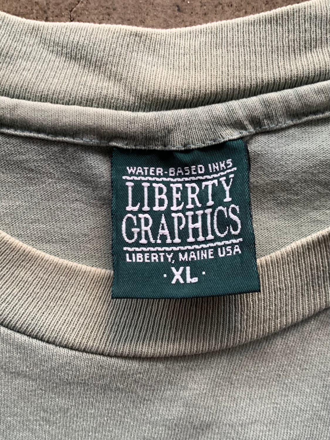 90s 엘엘빈 X 리버티 그래픽스 프린팅 티셔츠 상품이미지4