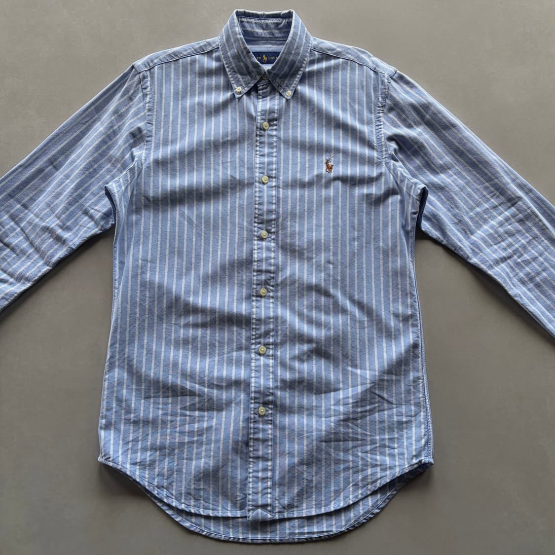[S]폴로 랄프로렌 클래식 스트라이프 옥스포드 셔츠 상품이미지3