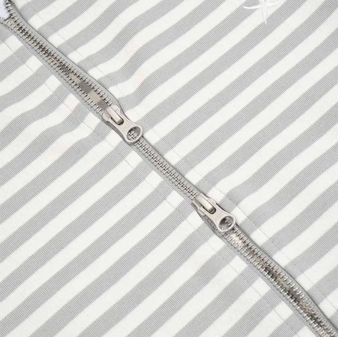 TCM stripe hooded zip-up 상품이미지3