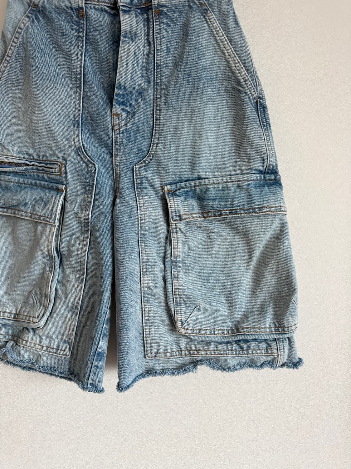 자라(ZARA) 데님 반바지 상품이미지3