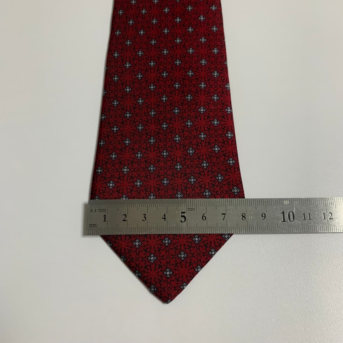 입생로랑(YSL) 페이즐리 명품넥타이 A+등급 8cm 상품이미지9