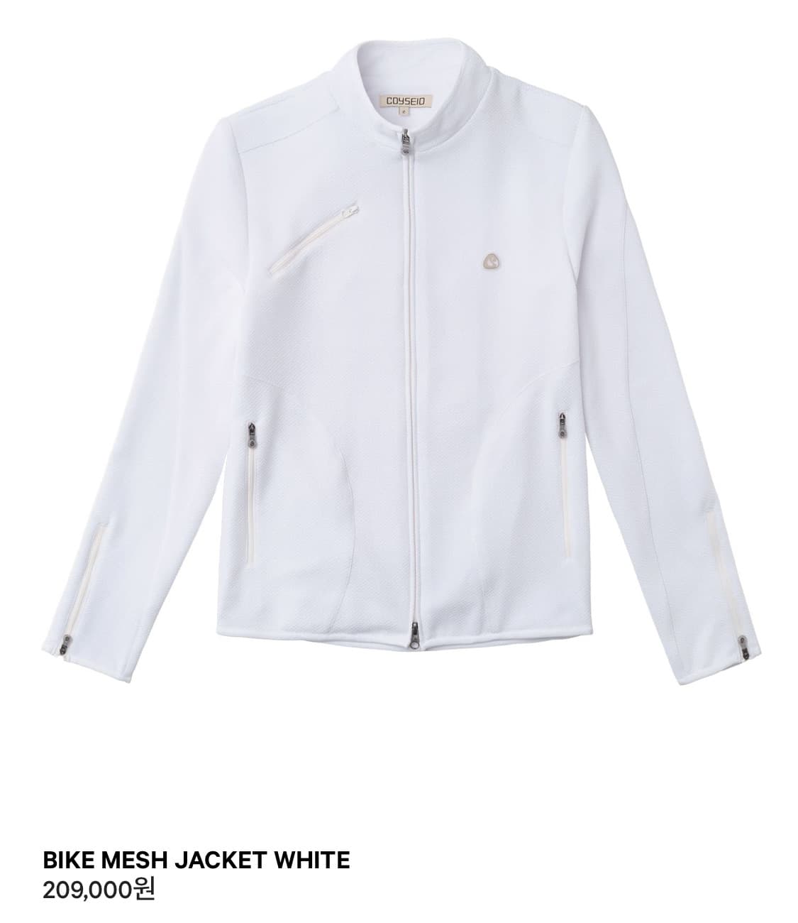 코이세이오 BIKE MESH JACKET WHITE 상품이미지1
