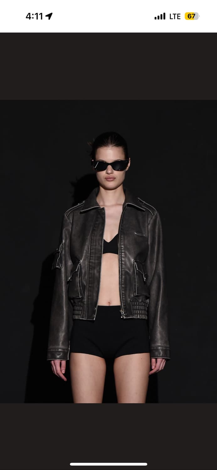 보헤미안서울 레더봄버자켓 상품이미지2