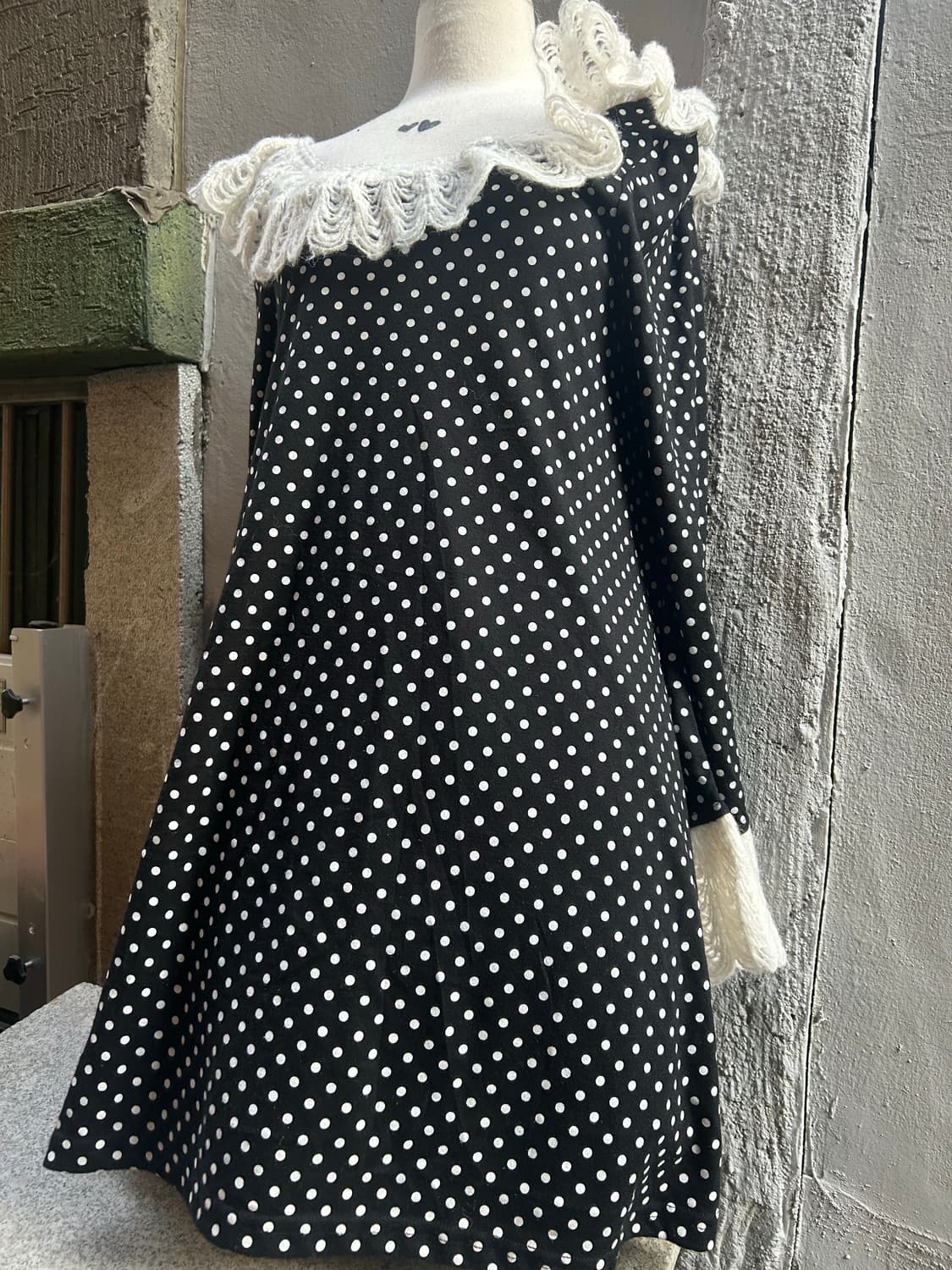 *rare* 새상품 트랄라라 히메갸루 도트 프릴 원피스 상품이미지2