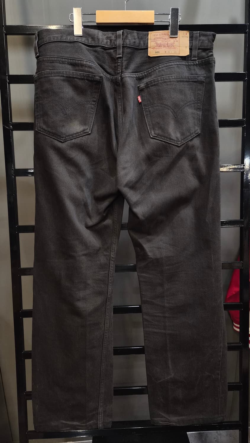 [36] 리바이스 501 95년생산 USA 블랙진  19.9 상품이미지2