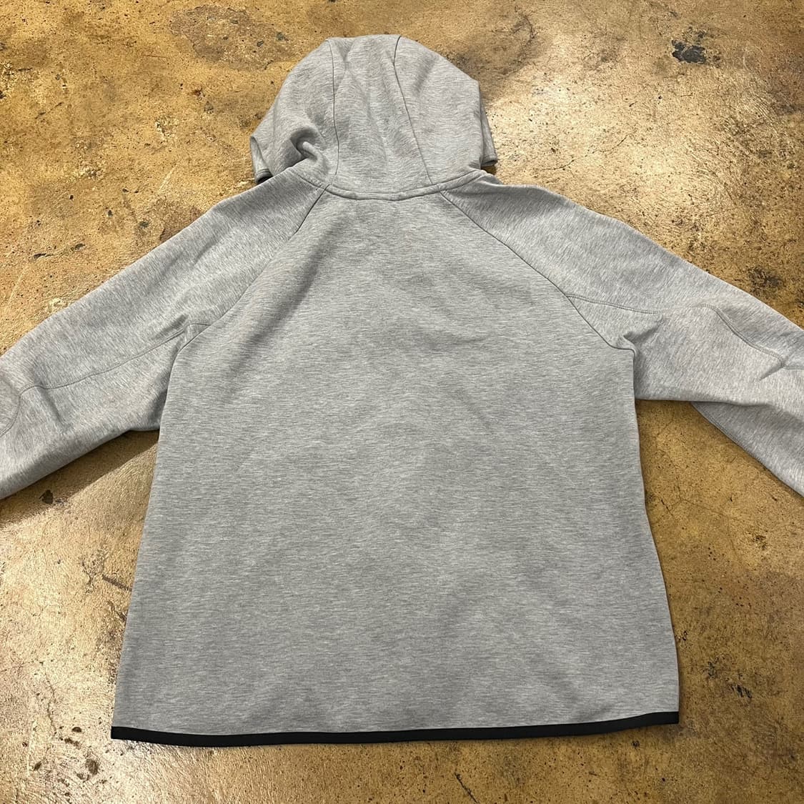 [정품/L] 나이키 테크 플리스 후드집업 그레이 b8 상품이미지4
