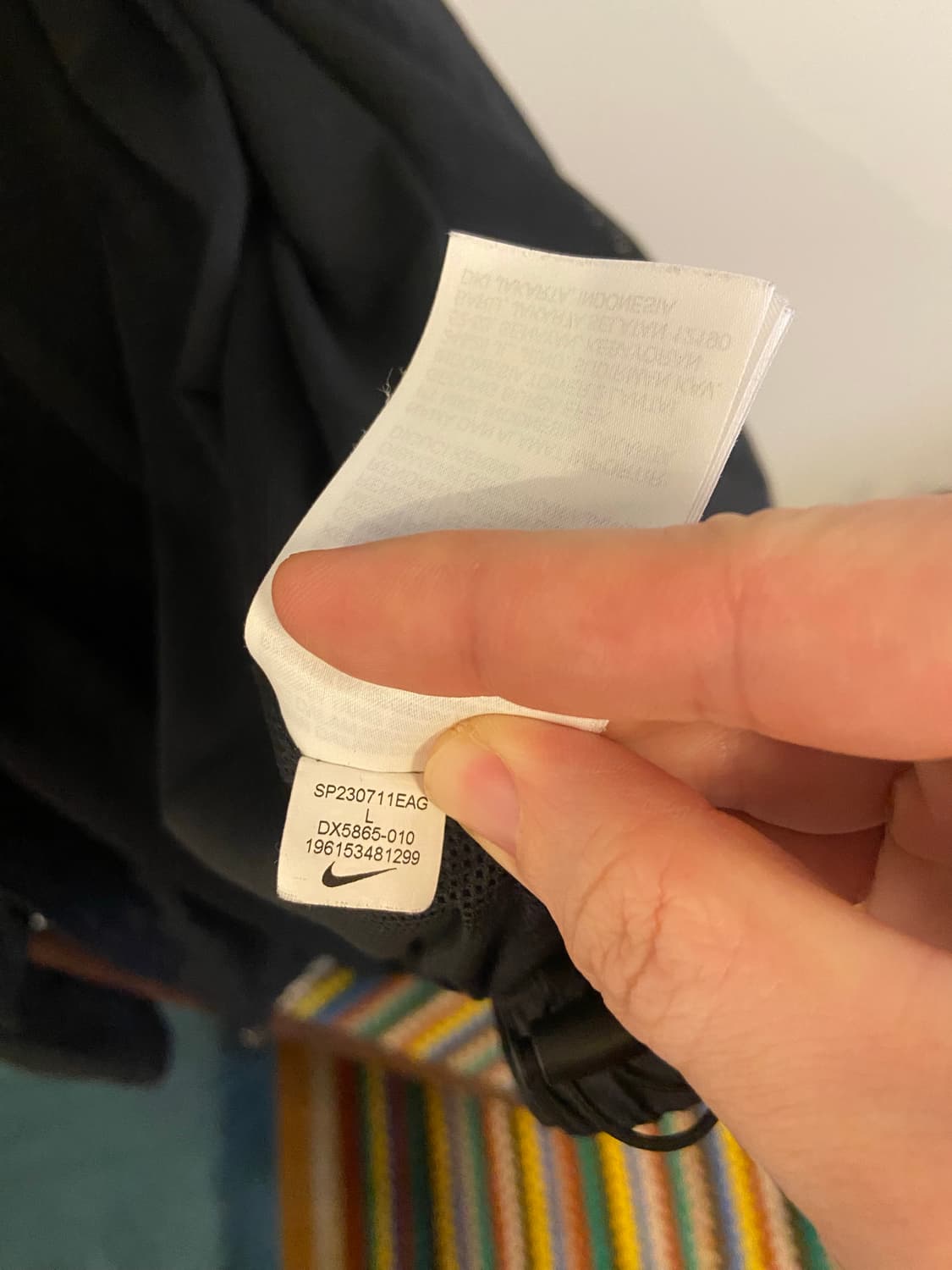 나이키 빅스우시 블랙 여성용 바람막이 상품이미지7