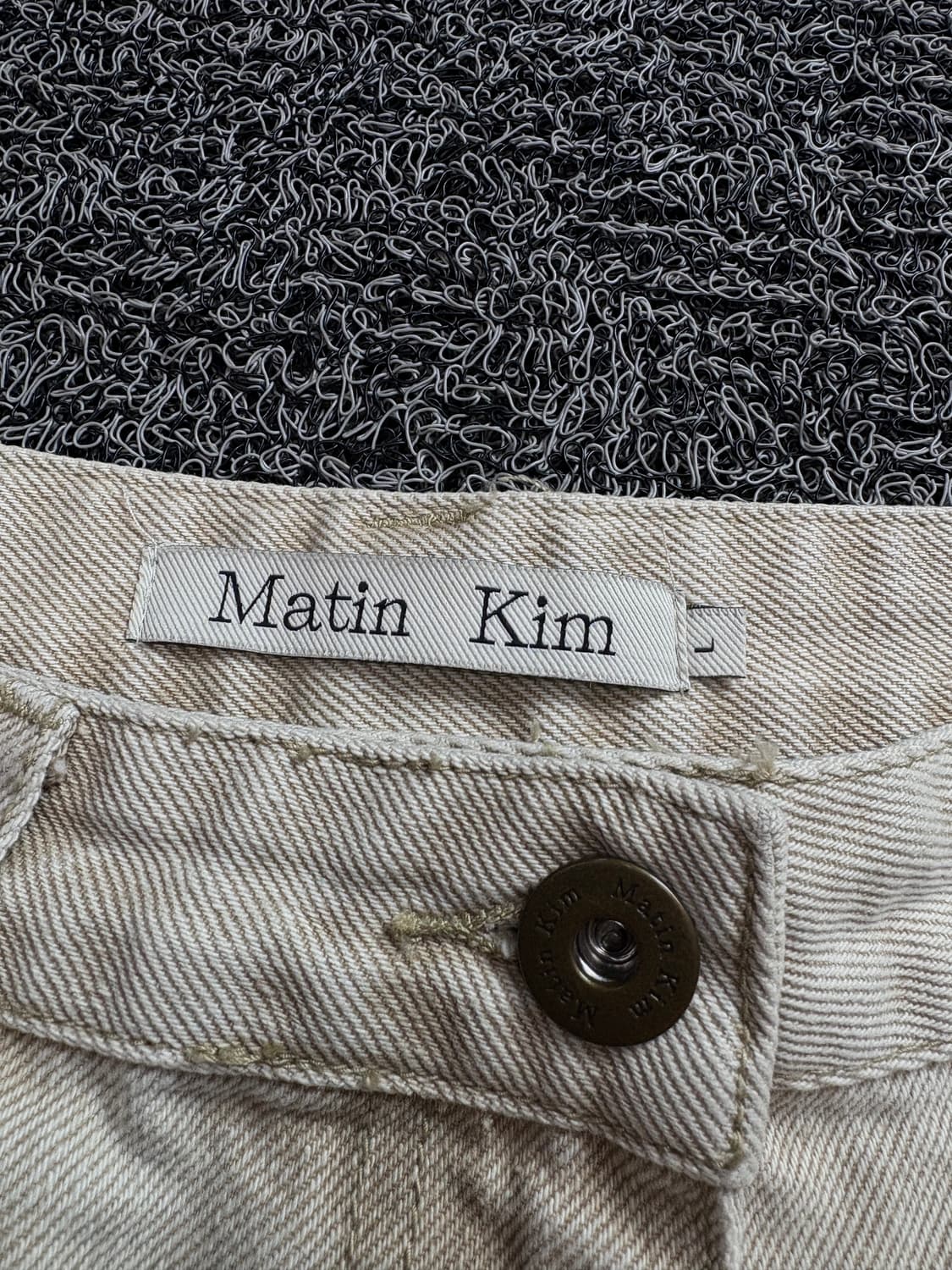 마땡킴 미니멀 화이트 와이드 코튼 팬츠 2419 상품이미지3