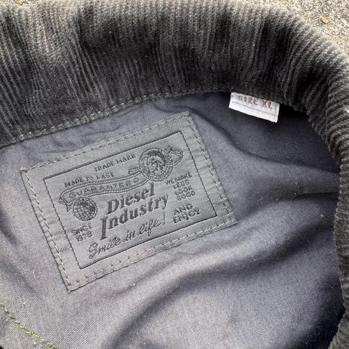 [XL] Diesel 디젤 코듀로이 카라 데님 청자켓 상품이미지8