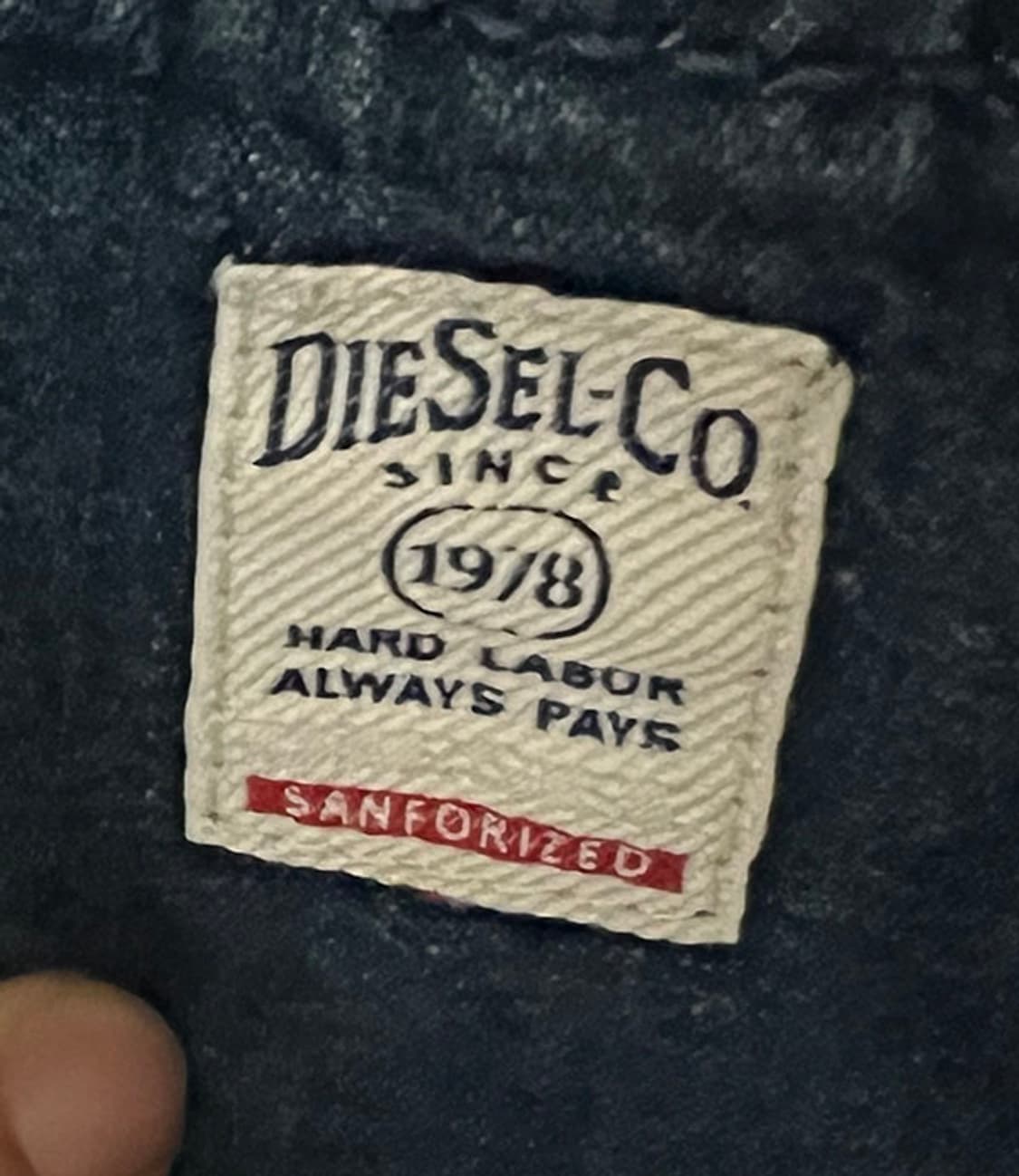 Diesel 디젤 쥬지콘 아카이브 스터드 남자 데님 자켓 춘추 M 95 상품이미지4