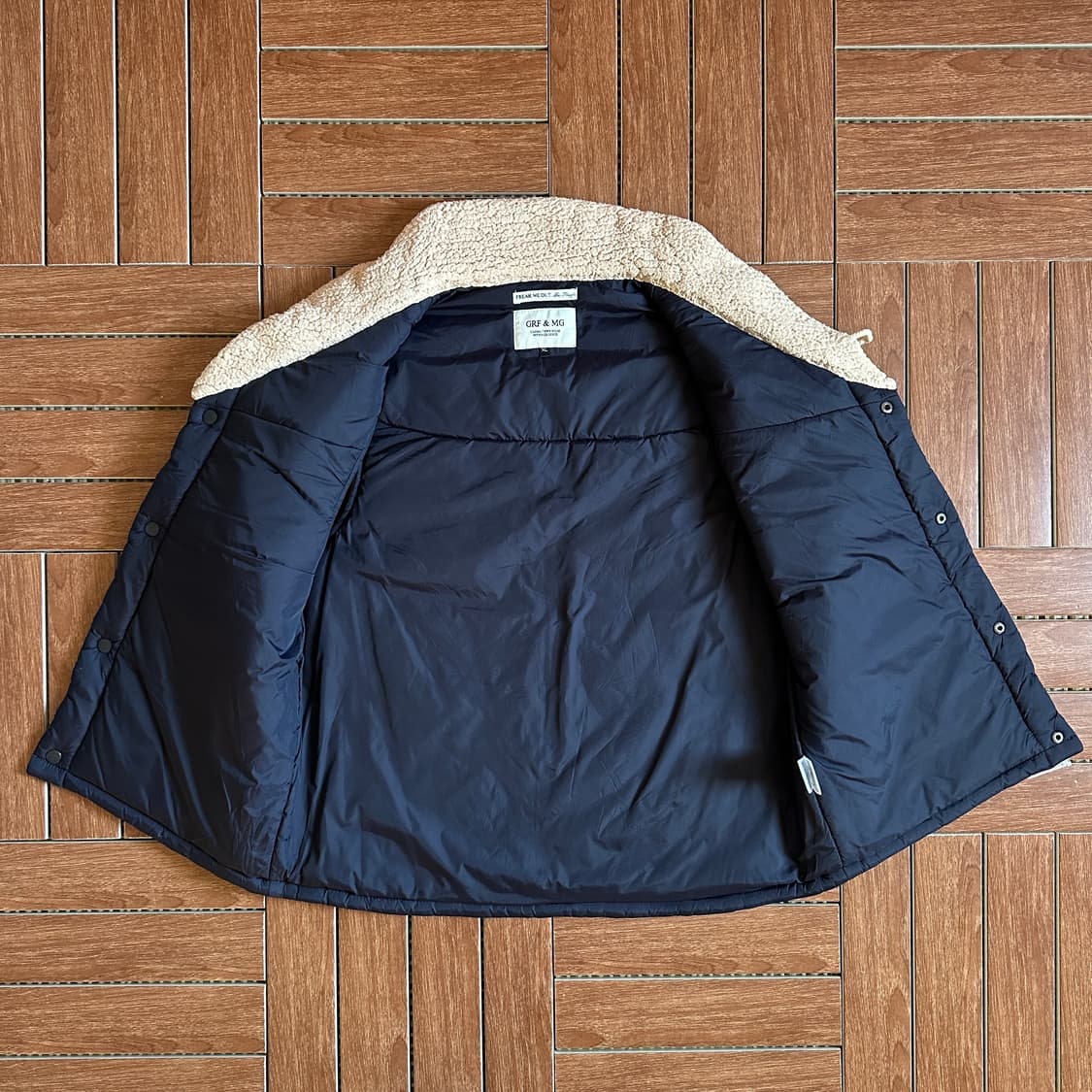 Grf&mg padded button-up vest  상품이미지4