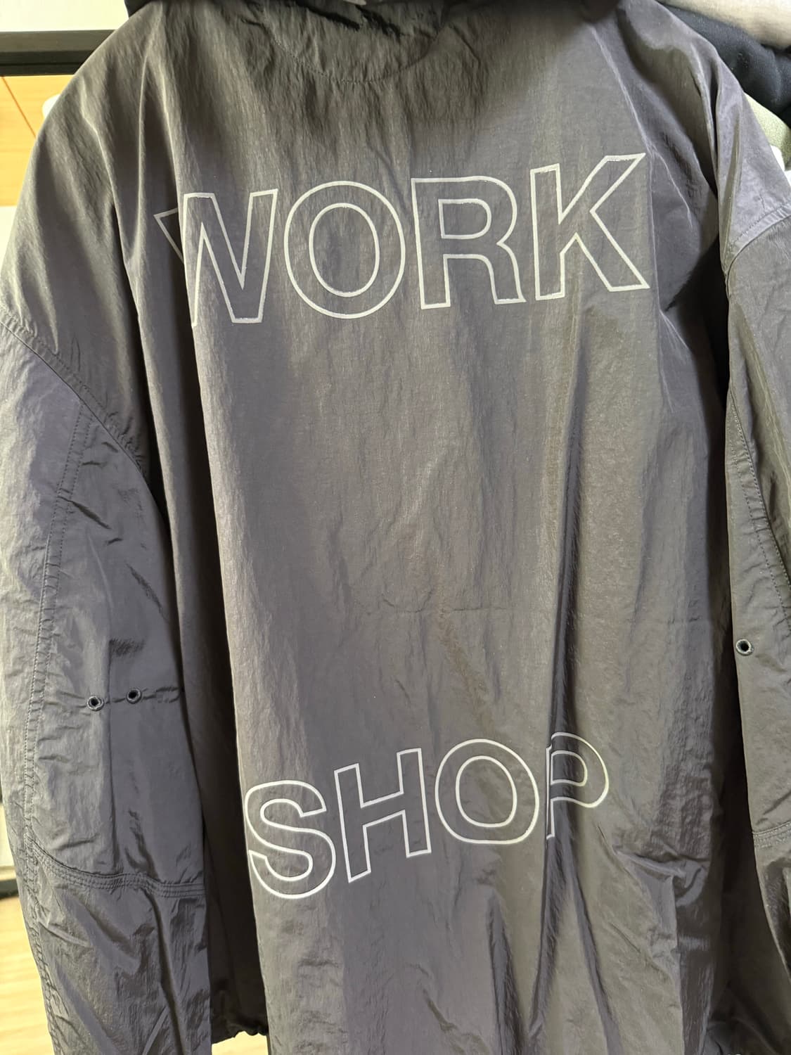 [XL]아워레가시 윈드브레이커 블랙 상품이미지2