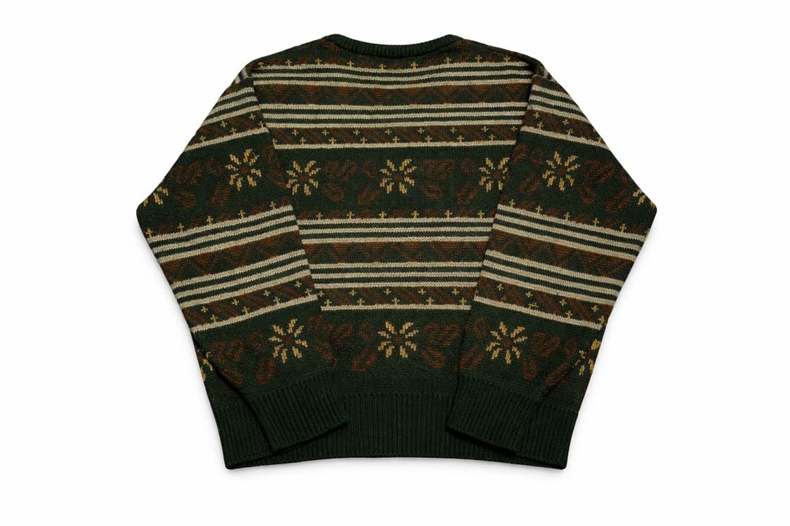 JPN 90s~00s 일본 빈티지 노르딕 패턴 아메카지 니트 스웨터 L 상품이미지2