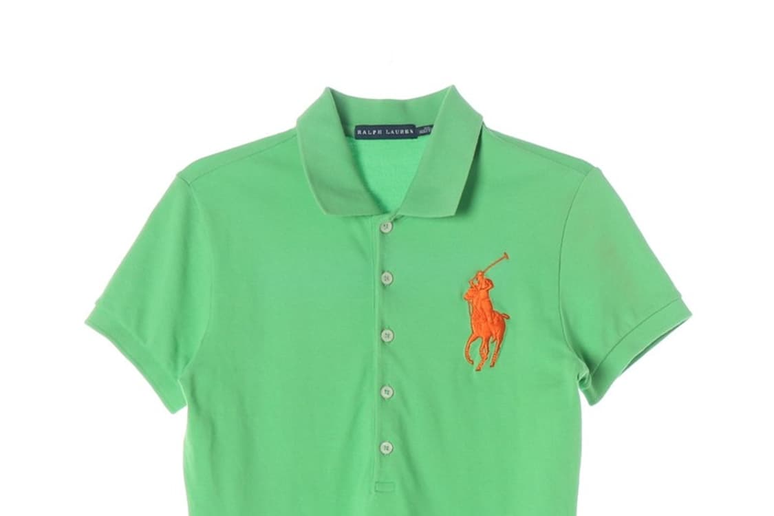 랄프로렌 우먼스 빅포니 스키니핏 카라티 XS 상품이미지3