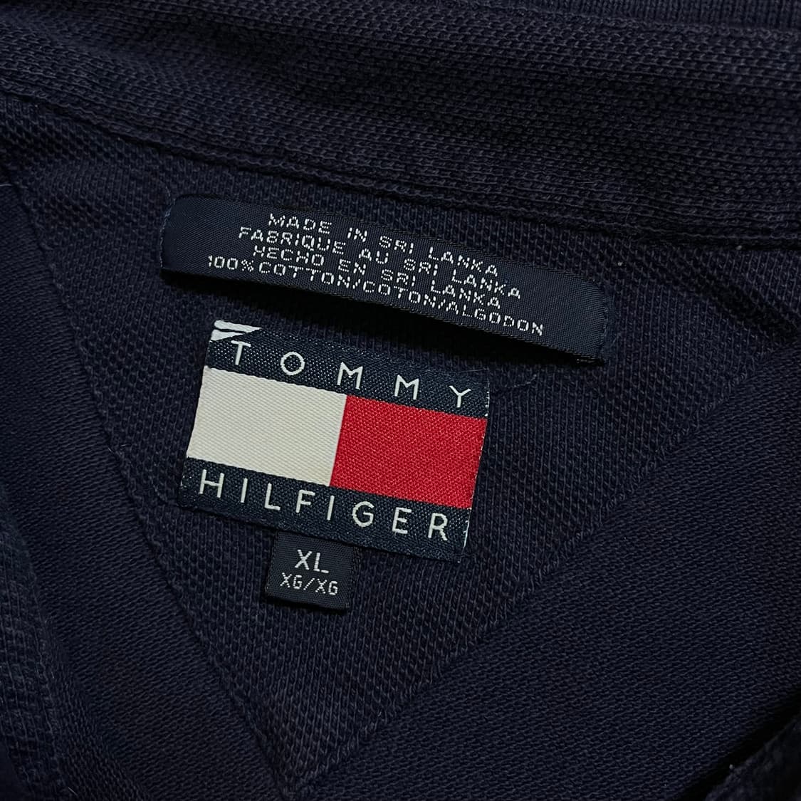 [정품] 타미 네이비 레드 럭비티 [ XL ] 상품이미지4