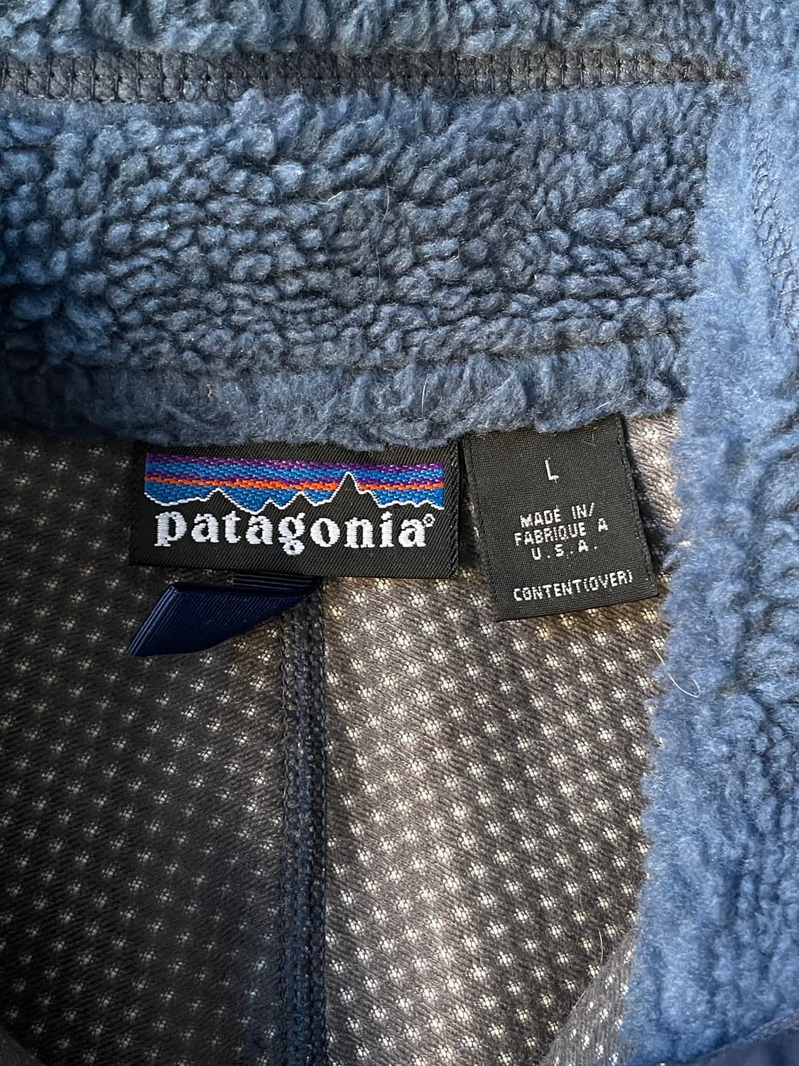 90s Patagonia  Retro-X Pile Navy Blue  상품이미지6