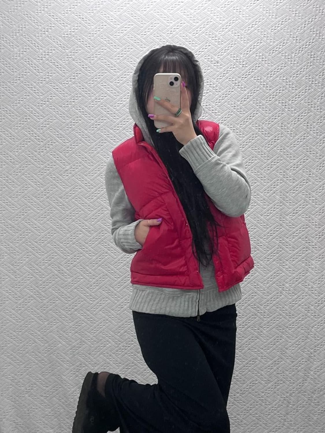 폴로 랄프로렌 90's 레트로 컬러 패딩 조끼 M C07205 상품이미지1