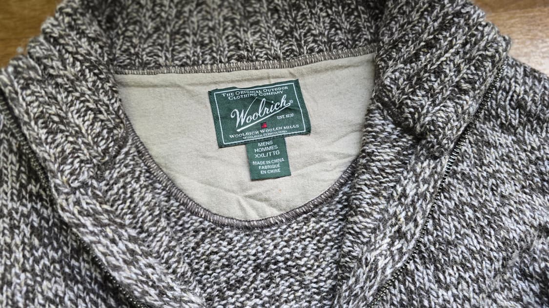 Woolrich 울리치 반집업 니트 XXL  상품이미지2