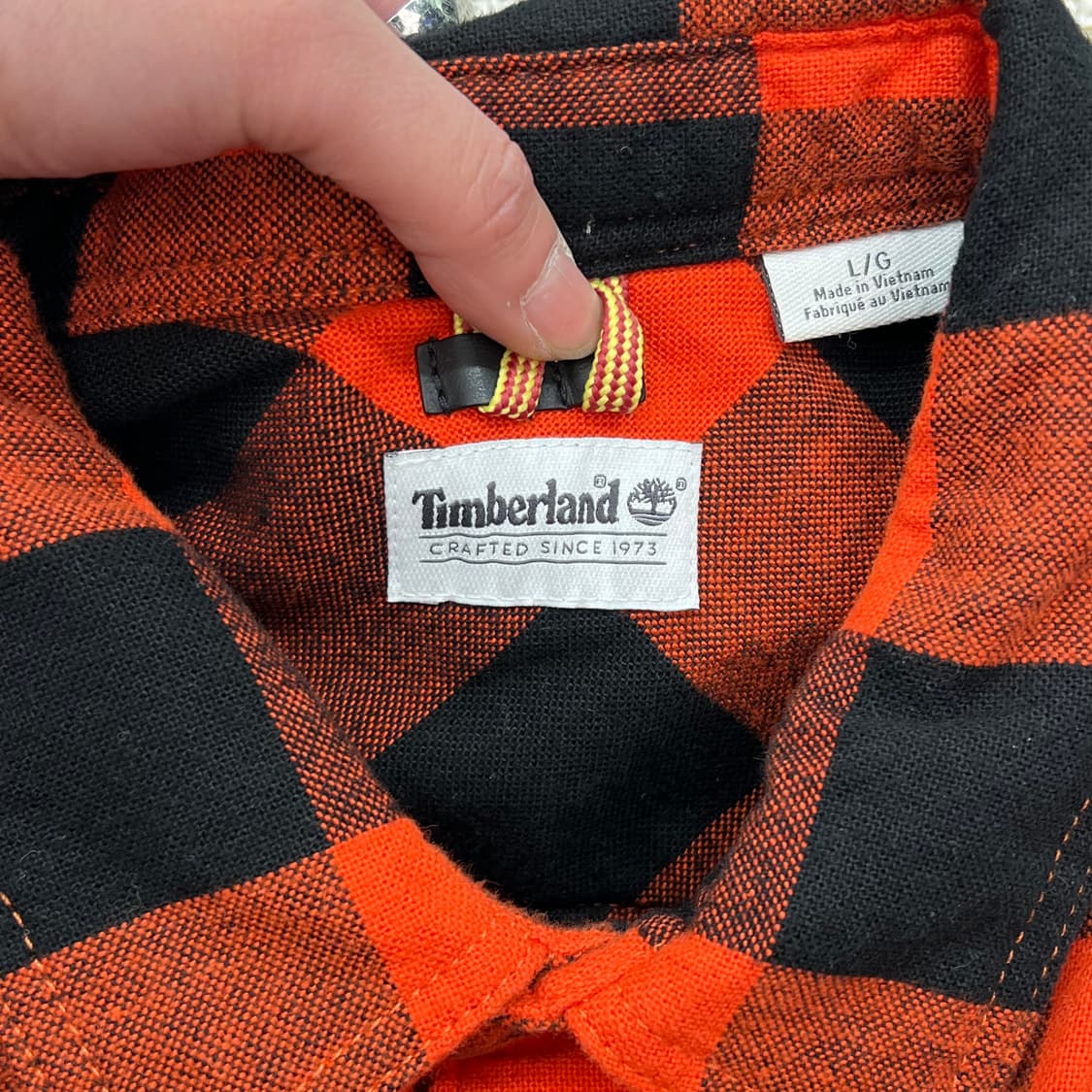 팀버랜드 헤비 체크셔츠 r2224 상품이미지6