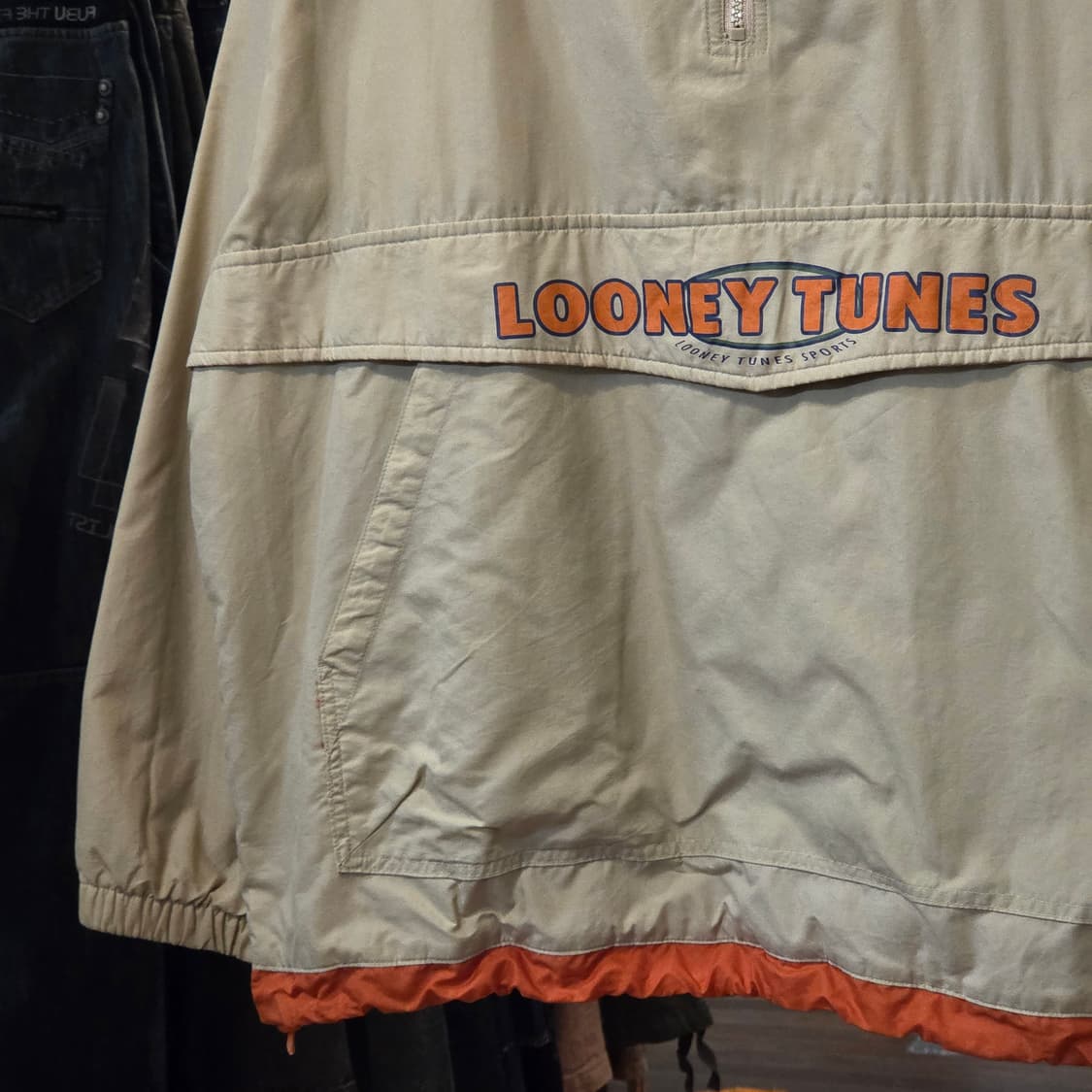 JPN 루니툰즈 실베스터 베이지 아노락 후드 상품이미지3