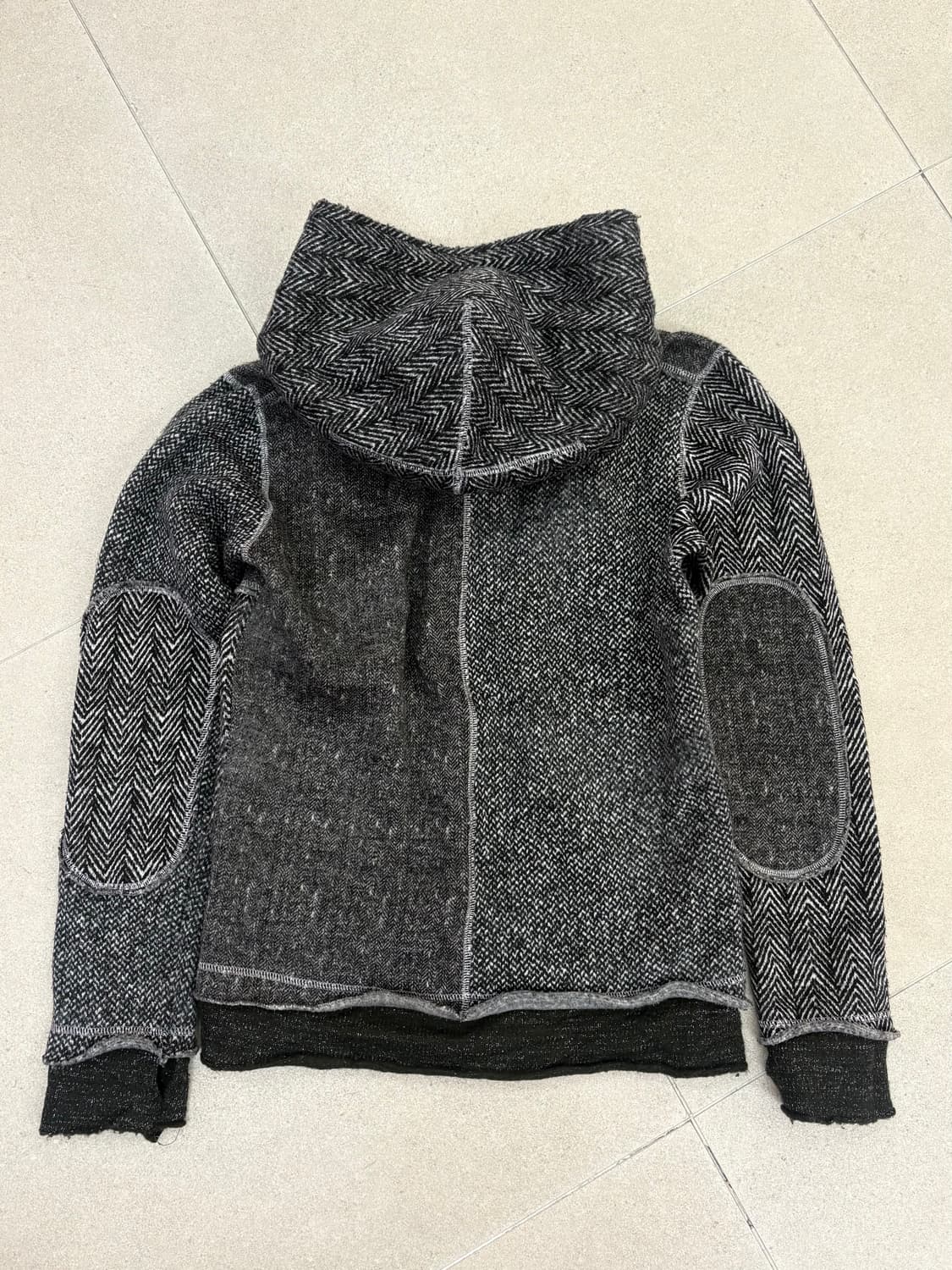 펑크 스컬 큐빅 투웨이 자켓 상품이미지2