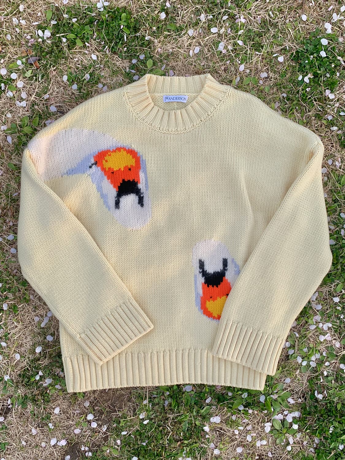 jw앤더슨 니트 (pale yellow) 상품이미지2