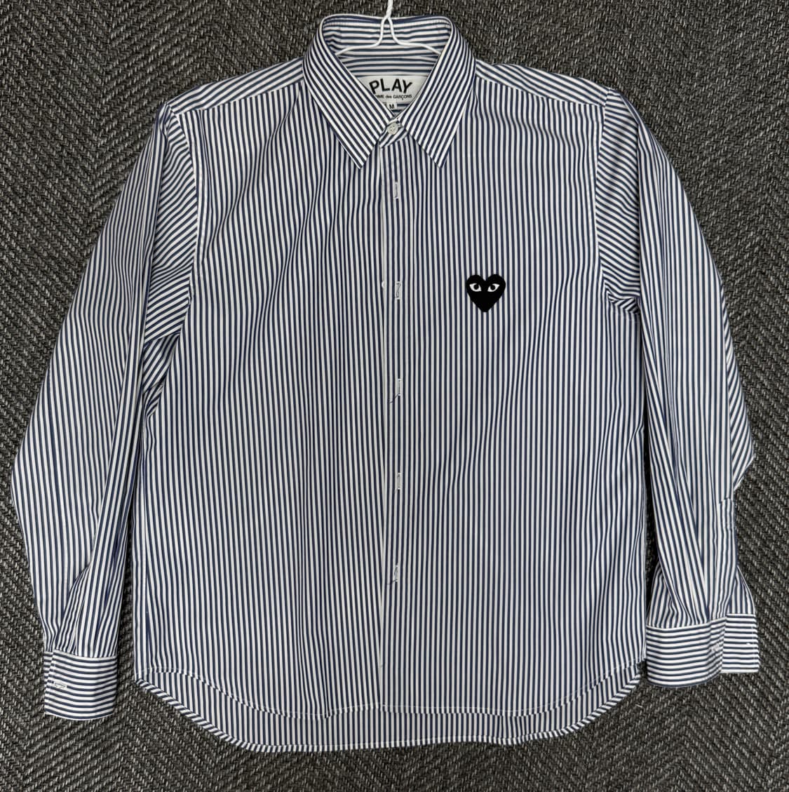 꼼데가르송 스트라이프셔츠 남자 M사이즈 상품이미지1