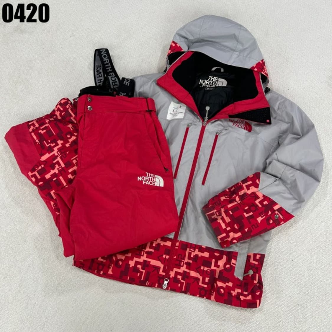 노스페이스 스키/보드복 상하의 세트 2XL 상품이미지1