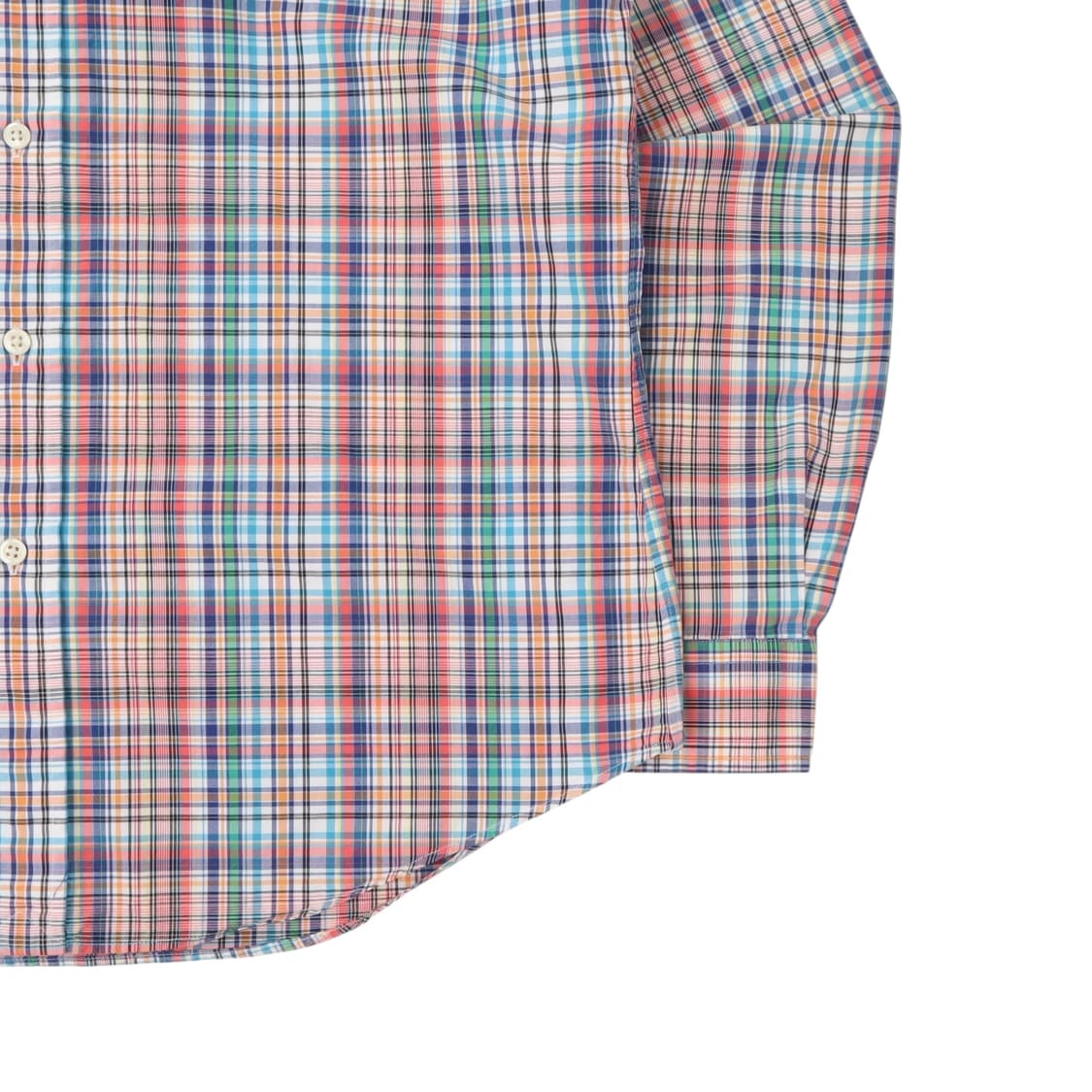 폴로 랄프로렌 멀티컬러 체크 커스텀핏 셔츠 상품이미지4